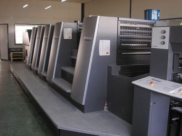 海德堡74五色(se)翻轉膠印機(jī)